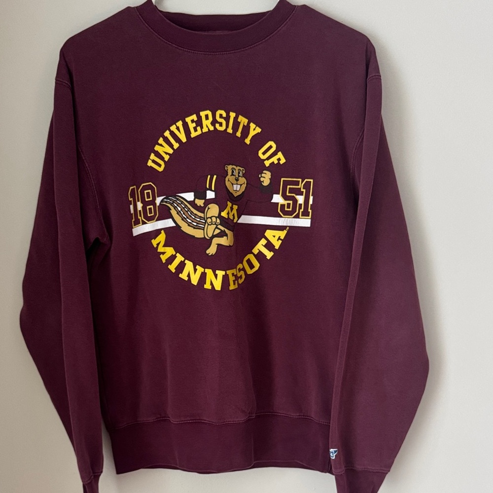 Blue 84 Maroon University of Minnesota Sweatshirt